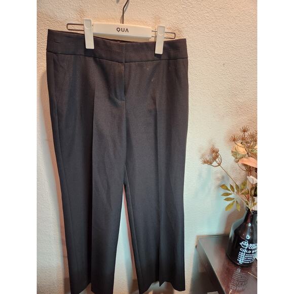 Marks&Spencer US size 6 dress pants wrinkle free stretch black pre Ironed‎ - Picture 1 of 4